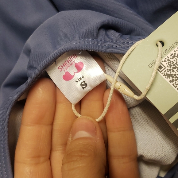 Shekini Sexy Lace Up Low Back One piece Swimsuit (S) NEW - Picture 6 of 7